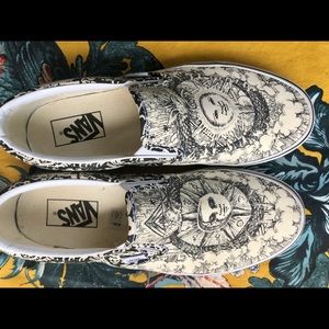 Oroboros Vans Slip Ons
